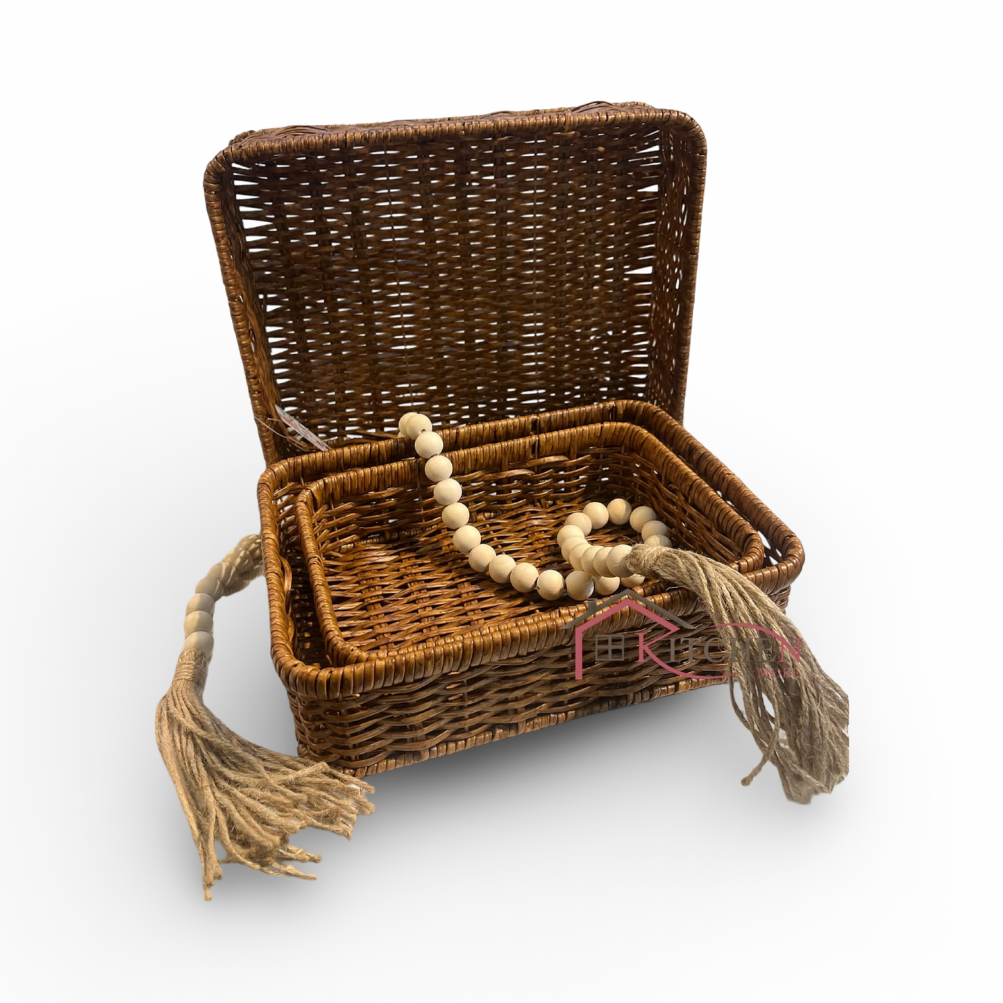 Rectangle Rattan Set