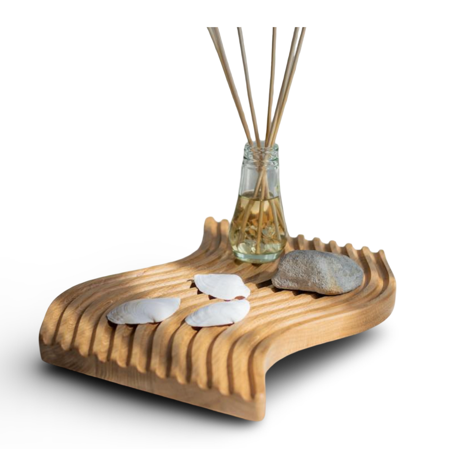 Decorative Wooden Wave tray