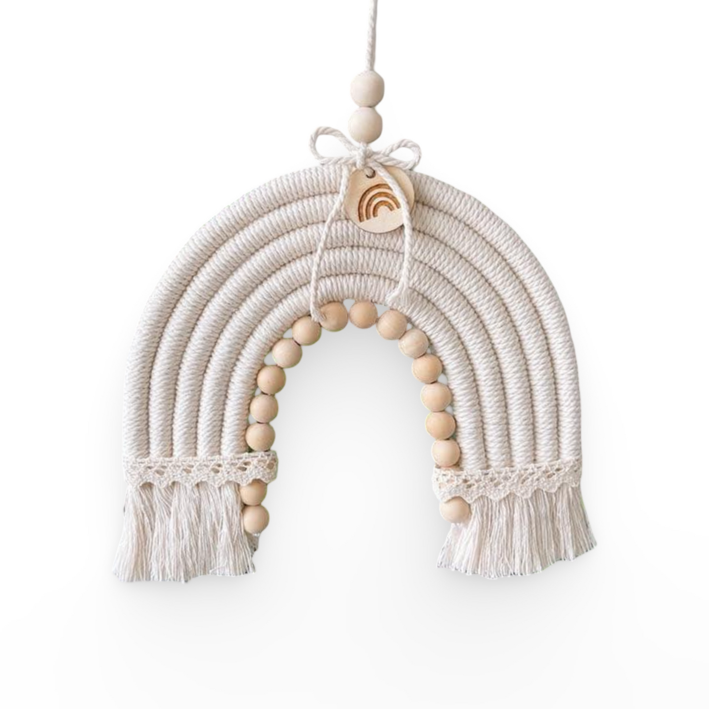 Macrame Rainbow Wall Hanging Decoration