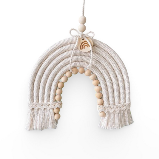 Macrame Rainbow Wall Hanging Decoration