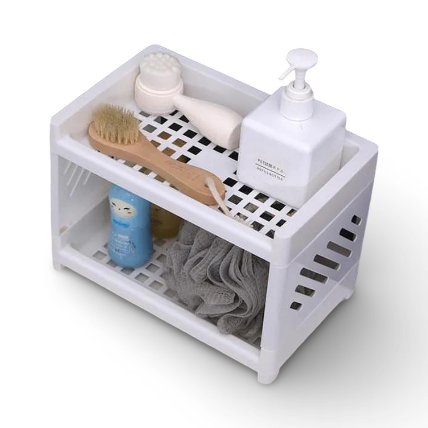 Multifunctional Plastic Double Layer Storage