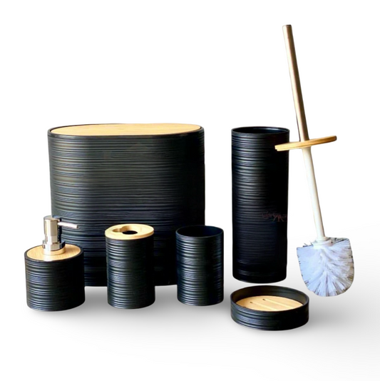 6 Pcs Toilet Accessories Set