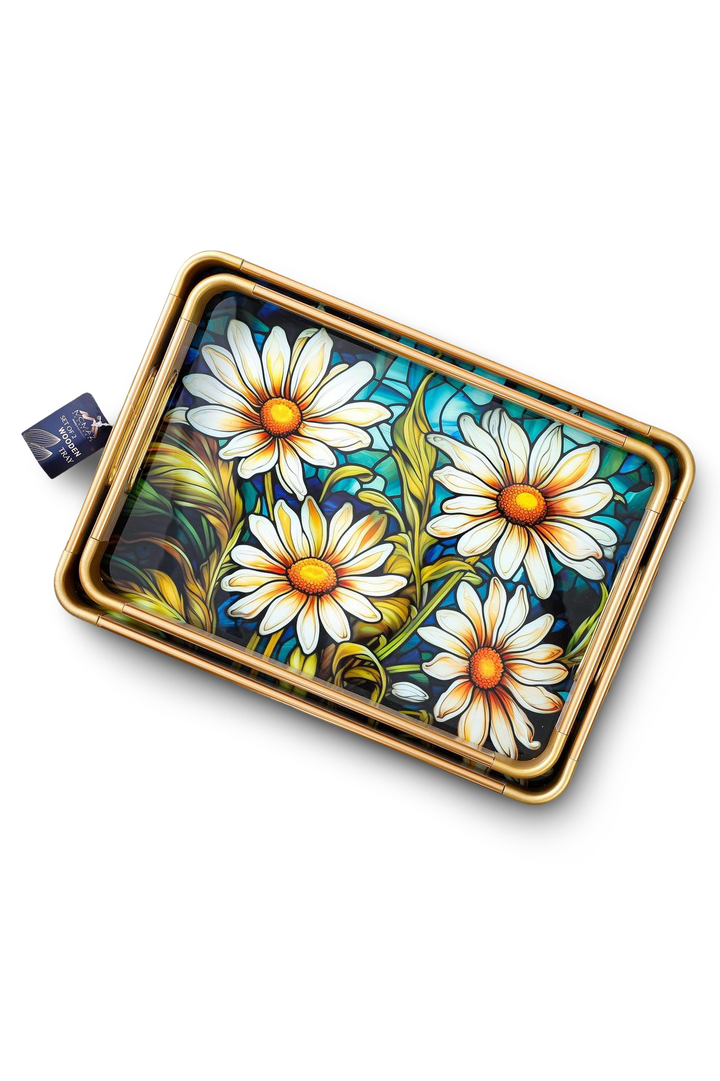 Momaz Wood Serving Tray 2Pcs