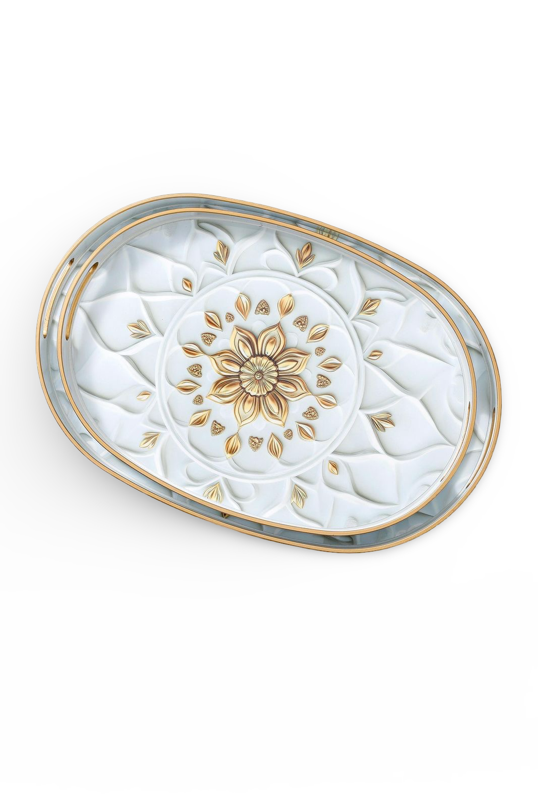 Momaz Round Serving Tray 2Pcs