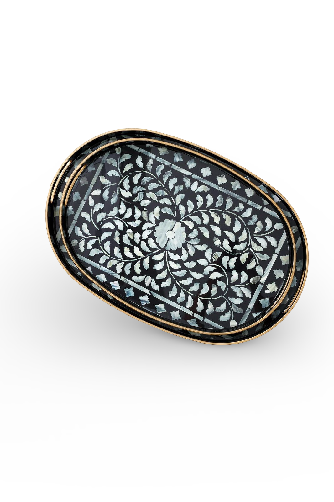 Momaz Round Serving Tray 2Pcs