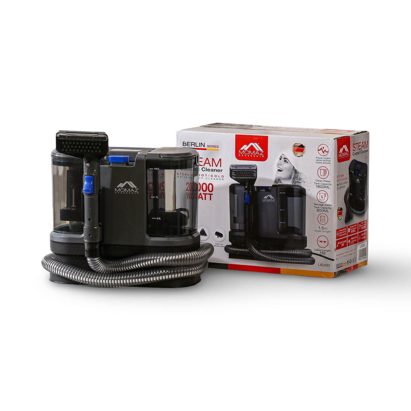 Momaz Steam Carpet Cleaner 2000W