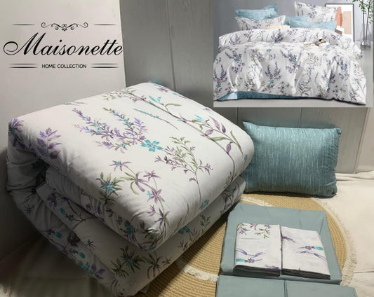 Maisonette New Collection – Comforter Set (Single & Half, 5-Piece)