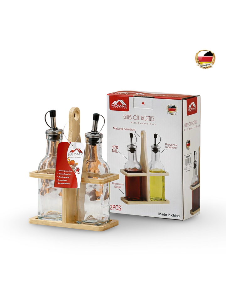 Momaz Glass Oil Jars 170ML