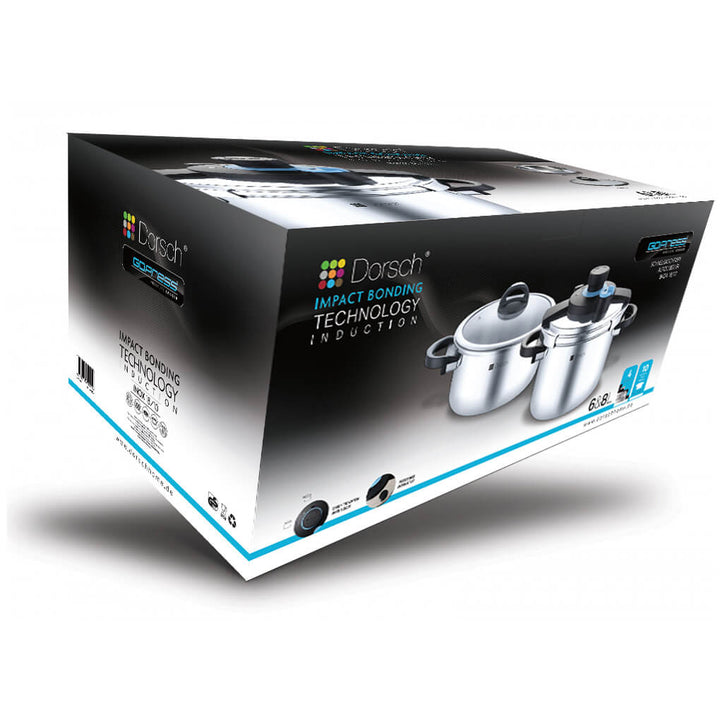 6L & 8L Dorsch GoPress Pressure Cooker