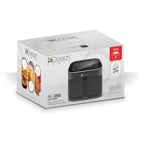 Dorsch Air Fryer Top View – 6.5L