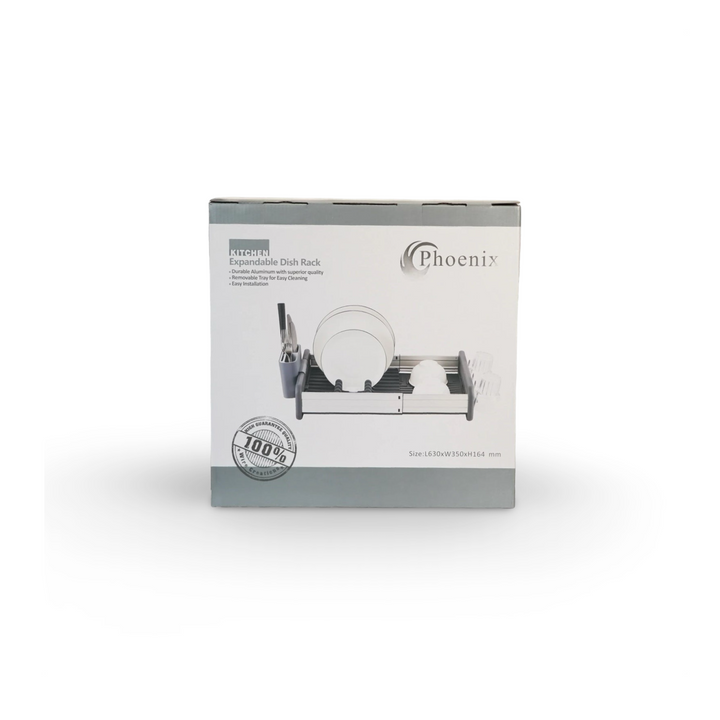 Phoenix Aluminum Expandable Dish Rack