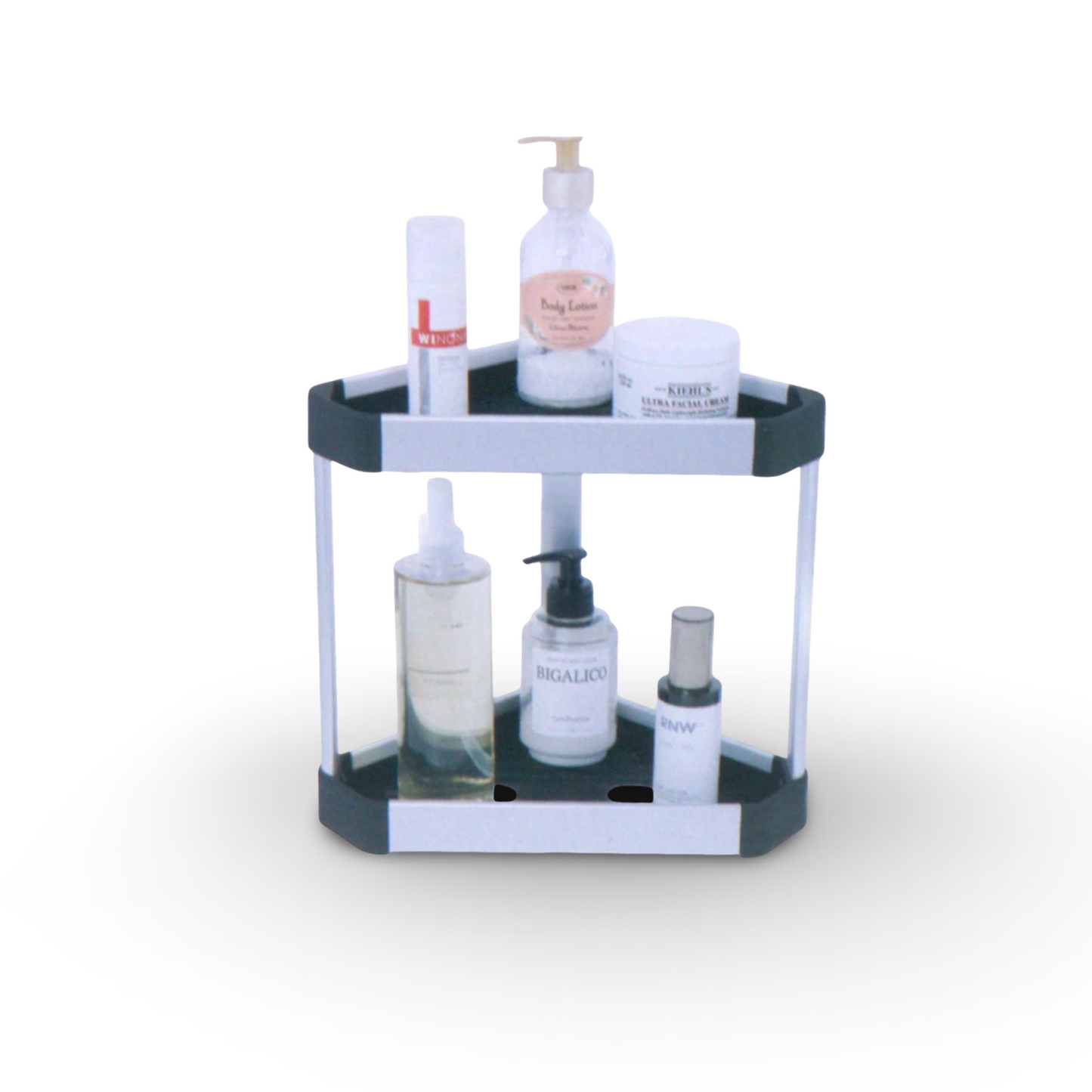 Double Aluminium Corner Rack