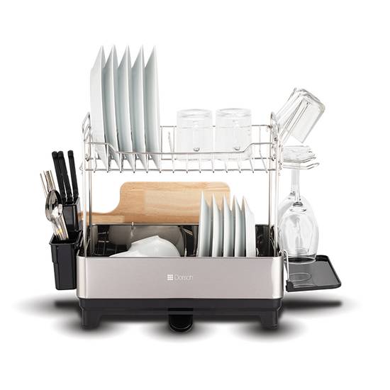 Dorsch Dish Rack Stainless Steel 2-Tier