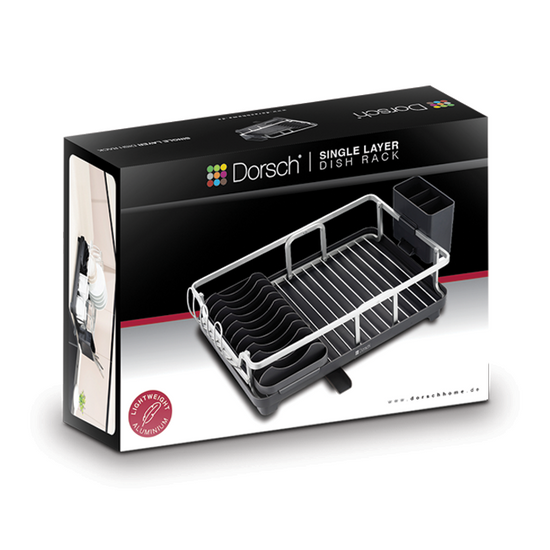 Dorsch Dish Rack Aluminum 1-Tier