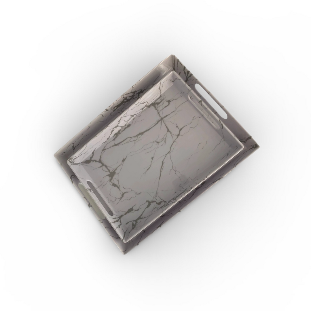 Phoenix, Set 2 Pcs Melamine Tray