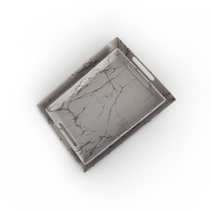 Phoenix, Set 2 Pcs Melamine Tray