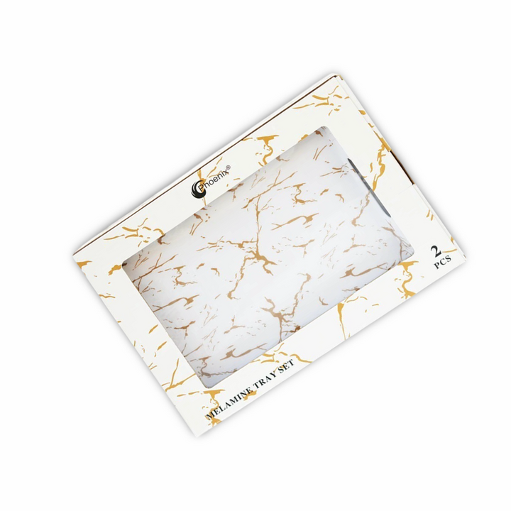 Phoenix, Set 2 Pcs Melamine Tray