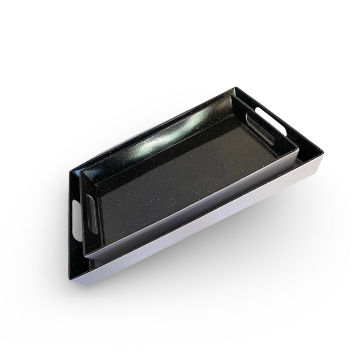 Phoenix, 2 Pcs Melamine Tray Set