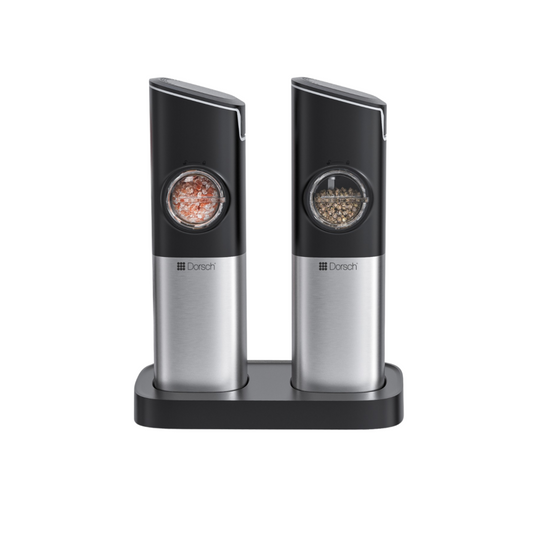 Electric pepper and salt grinder