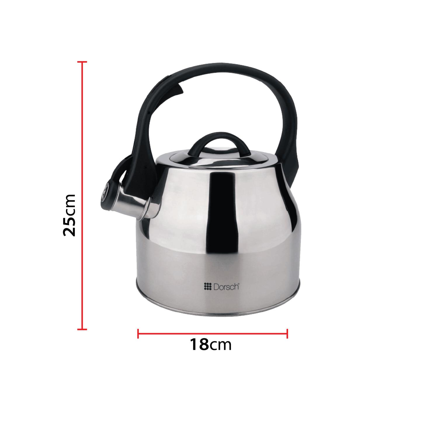 Mirror Kettle 2.5 liter