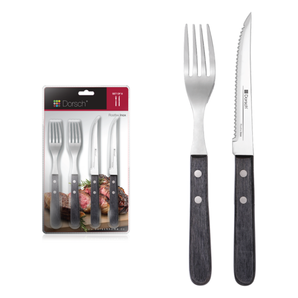 Dorsch Cutlery Set Knife & Fork Set 8 Pcs