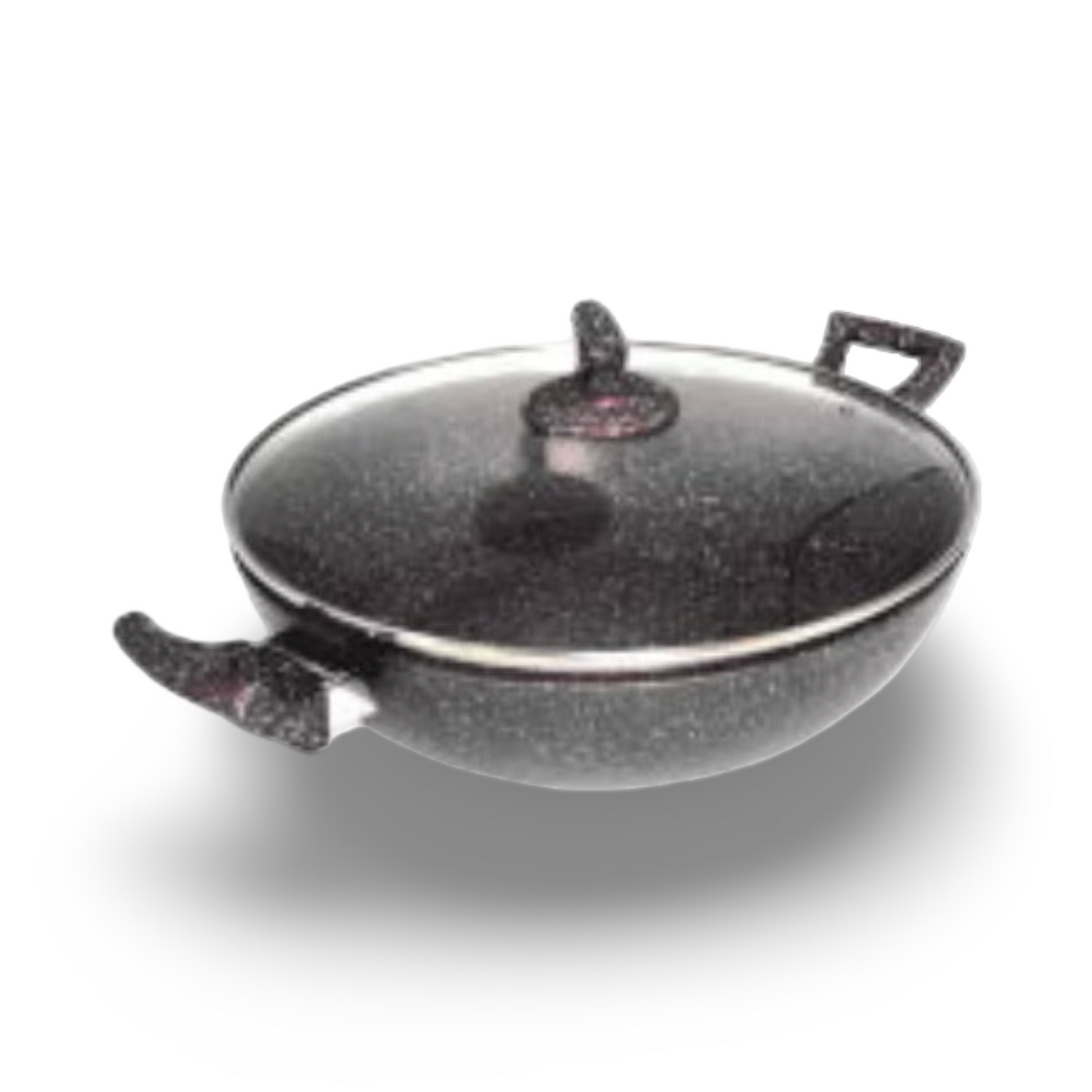 Phoenix Deep Frying Pan (Low-Casserole) Granite 26 Cm