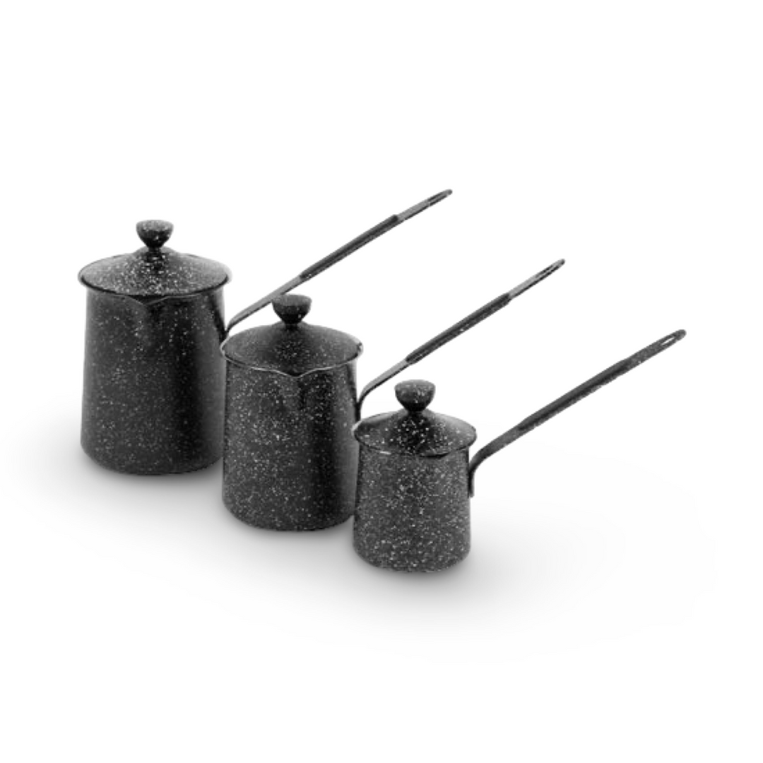 Phoenix Black Coffee Warmer Set 3 Pieces