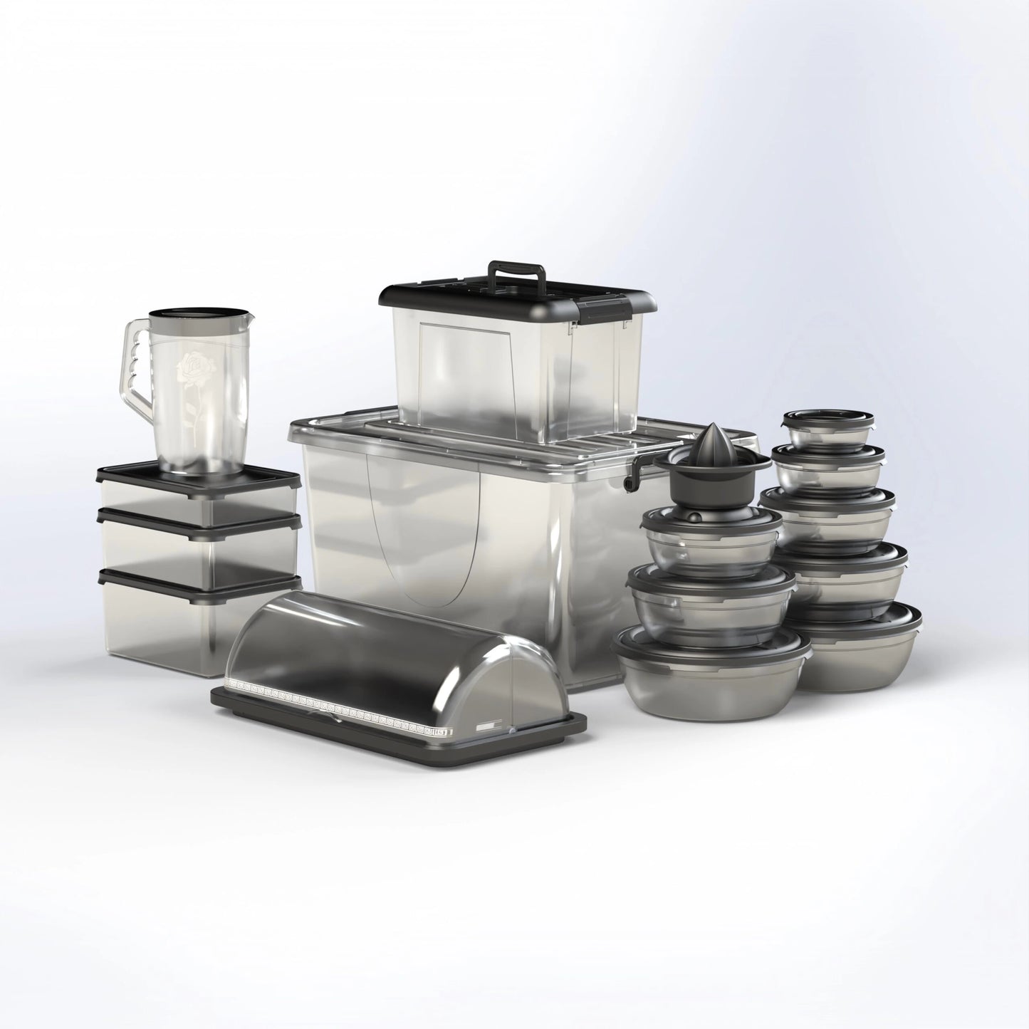 SOFIA 16 PIECES KITCHEN SET, EASY STORAGE AND ORGANIZATION