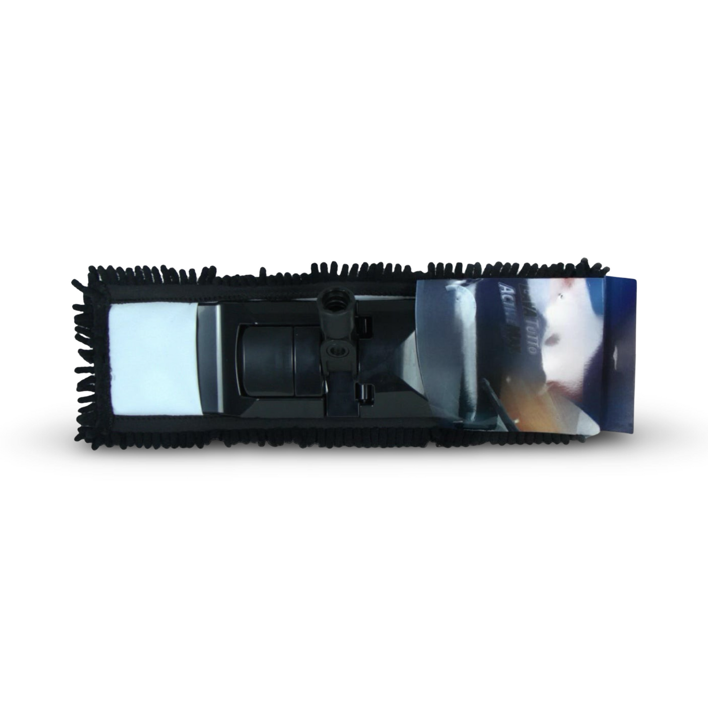 Black Microfiber Mop with Handle