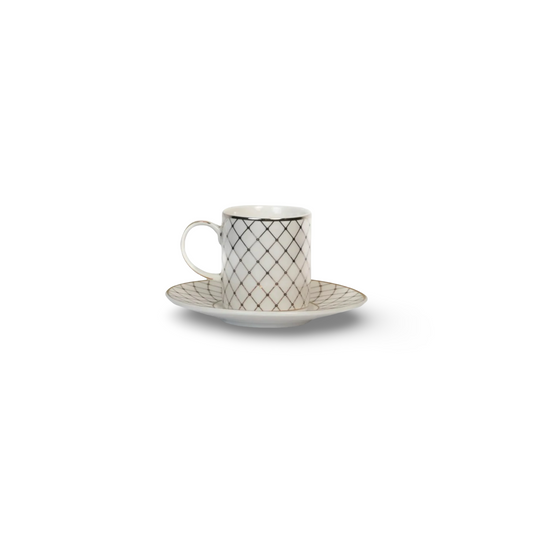 12 Piece Pattern Coffee Cup Set
