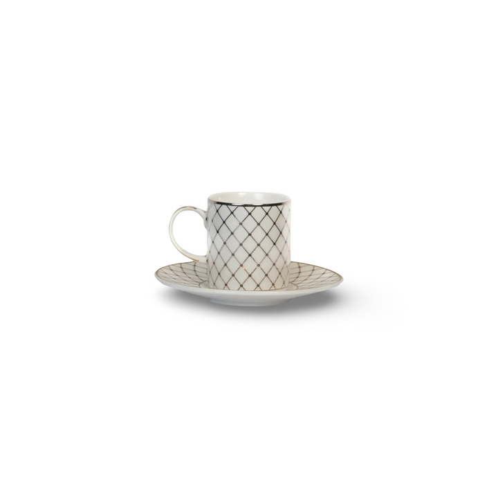 12 Piece Pattern Coffee Cup Set