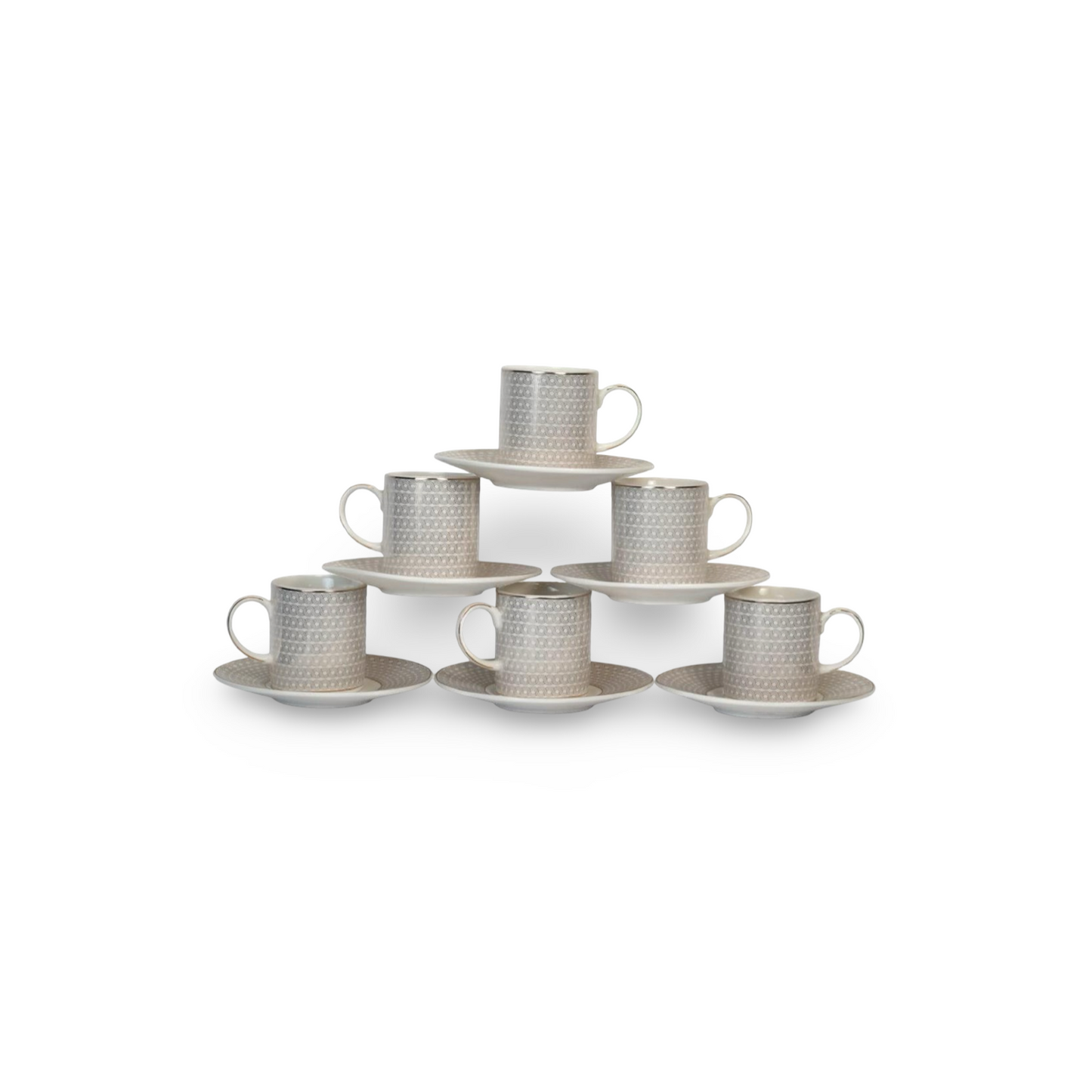 12 Piece New Coffee Cup Set