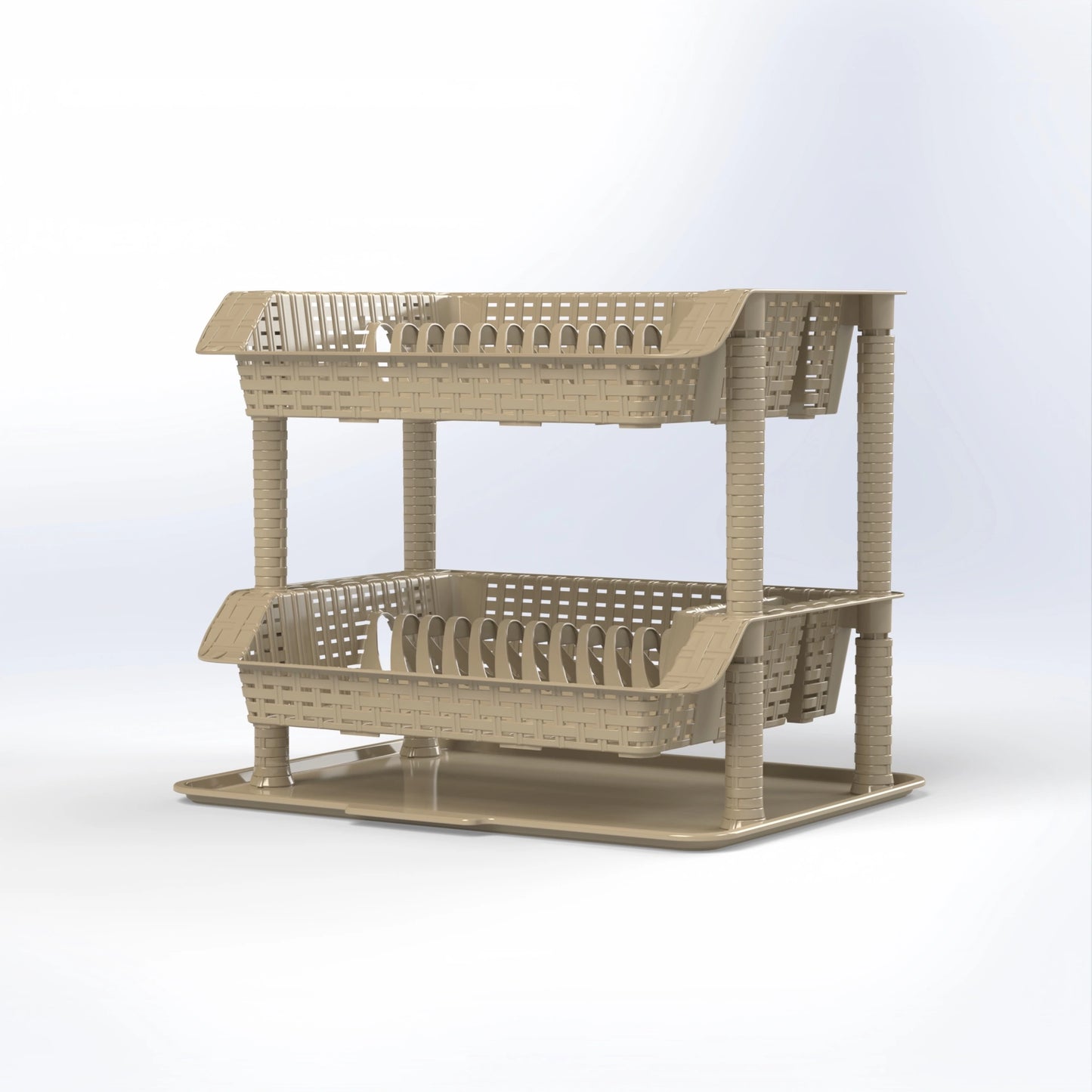 TORNADO 2 | 2 LEVEL DISH DRYING RACK