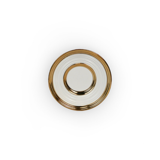 12 Piece Gold Coffee Cup Set