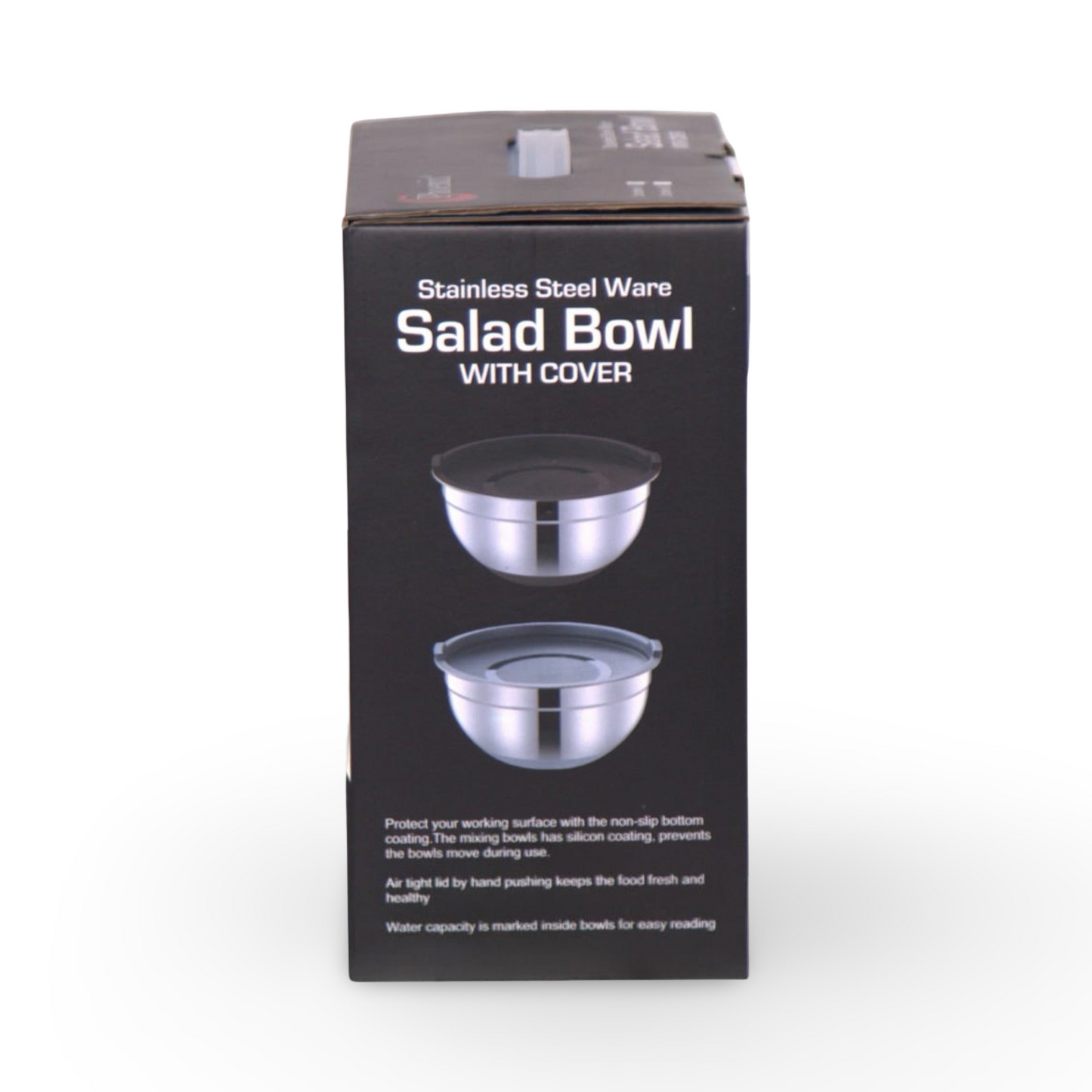 5 Pcs Silicon Salad Bowl With Cover