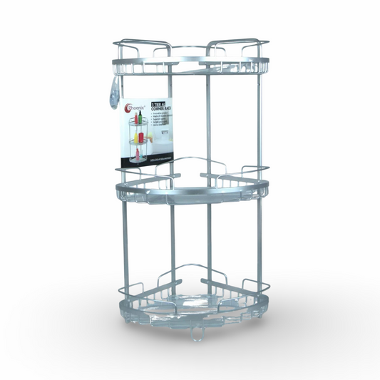 3 Tier Aluminium Corner Rack