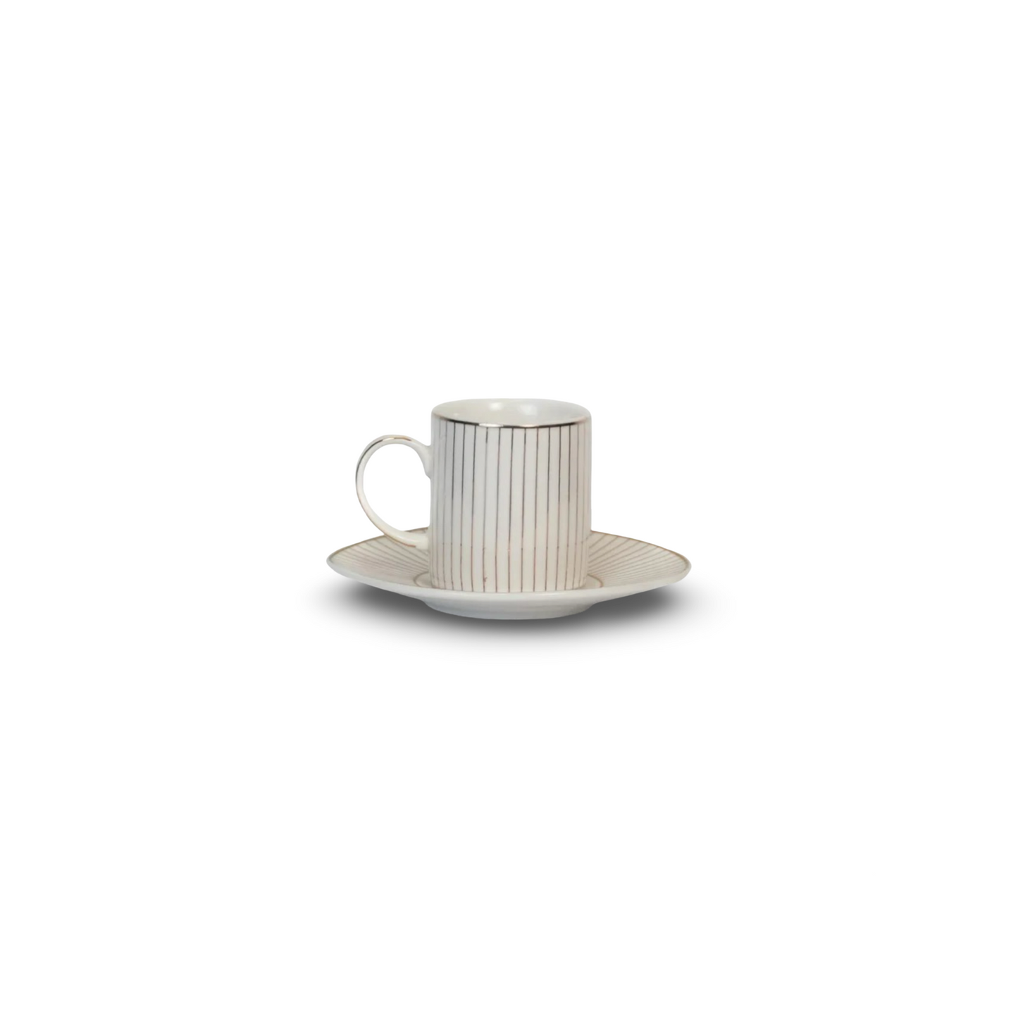 12 Piece Parallel Coffee Cup Set