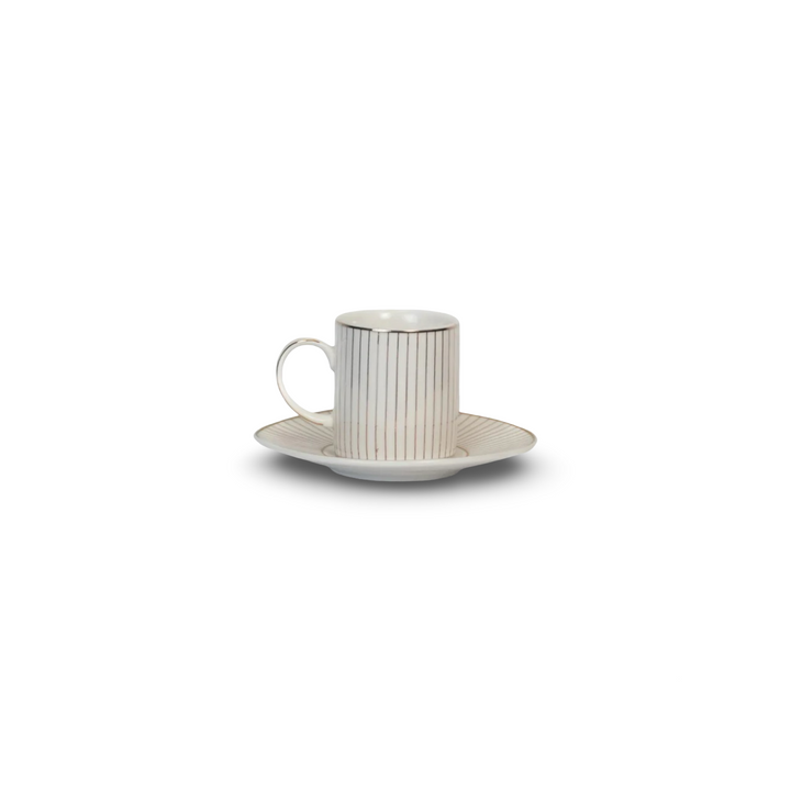 12 Piece Parallel Coffee Cup Set