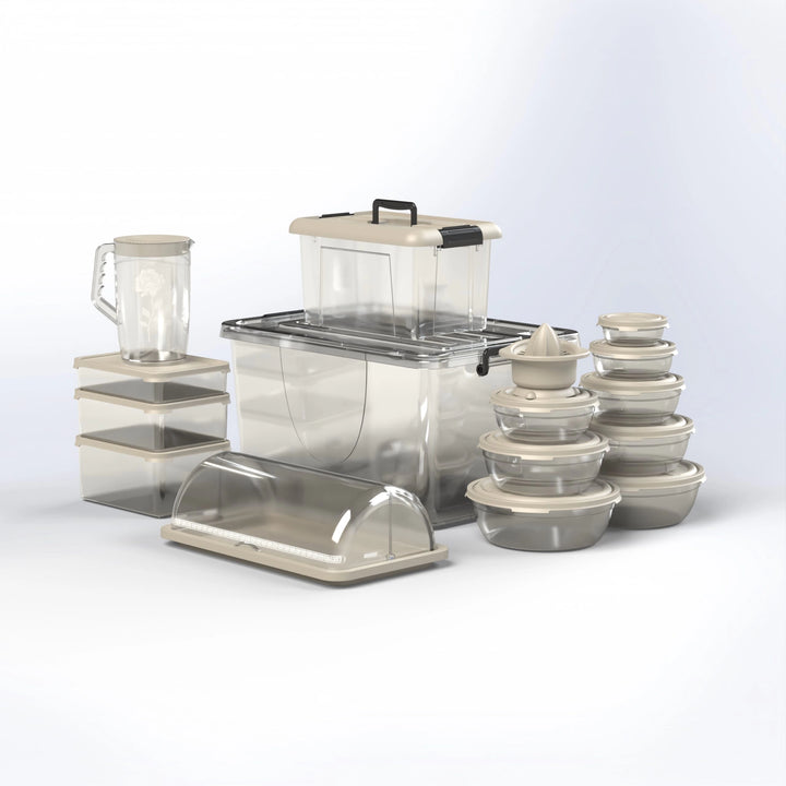 SOFIA 16 PIECES KITCHEN SET, EASY STORAGE AND ORGANIZATION