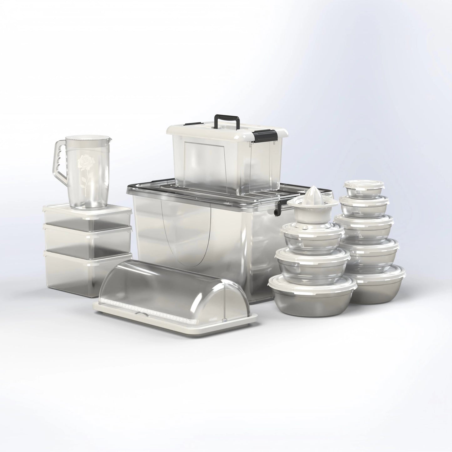 SOFIA 16 PIECES KITCHEN SET, EASY STORAGE AND ORGANIZATION