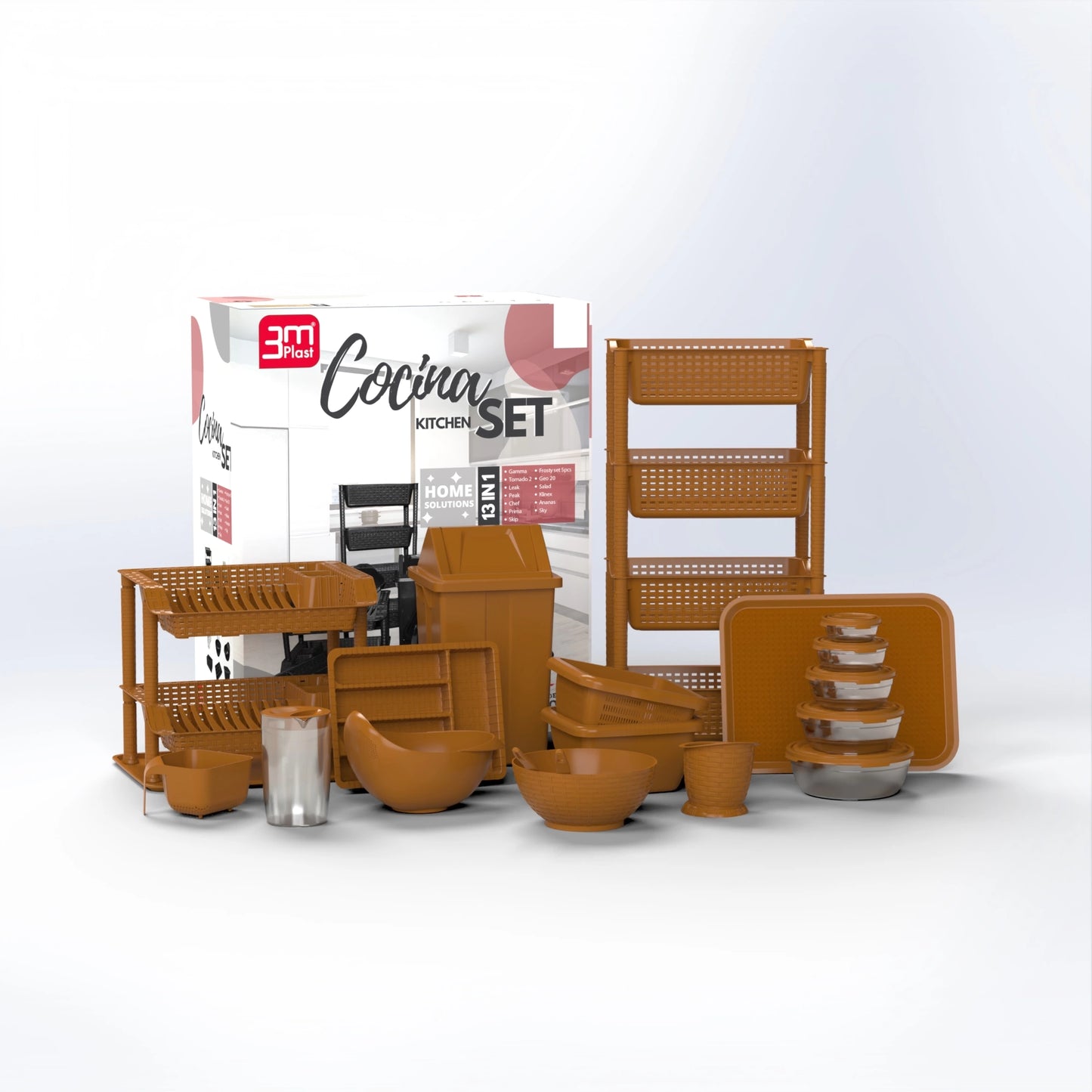 COCINA | 13PCS KITCHEN SET