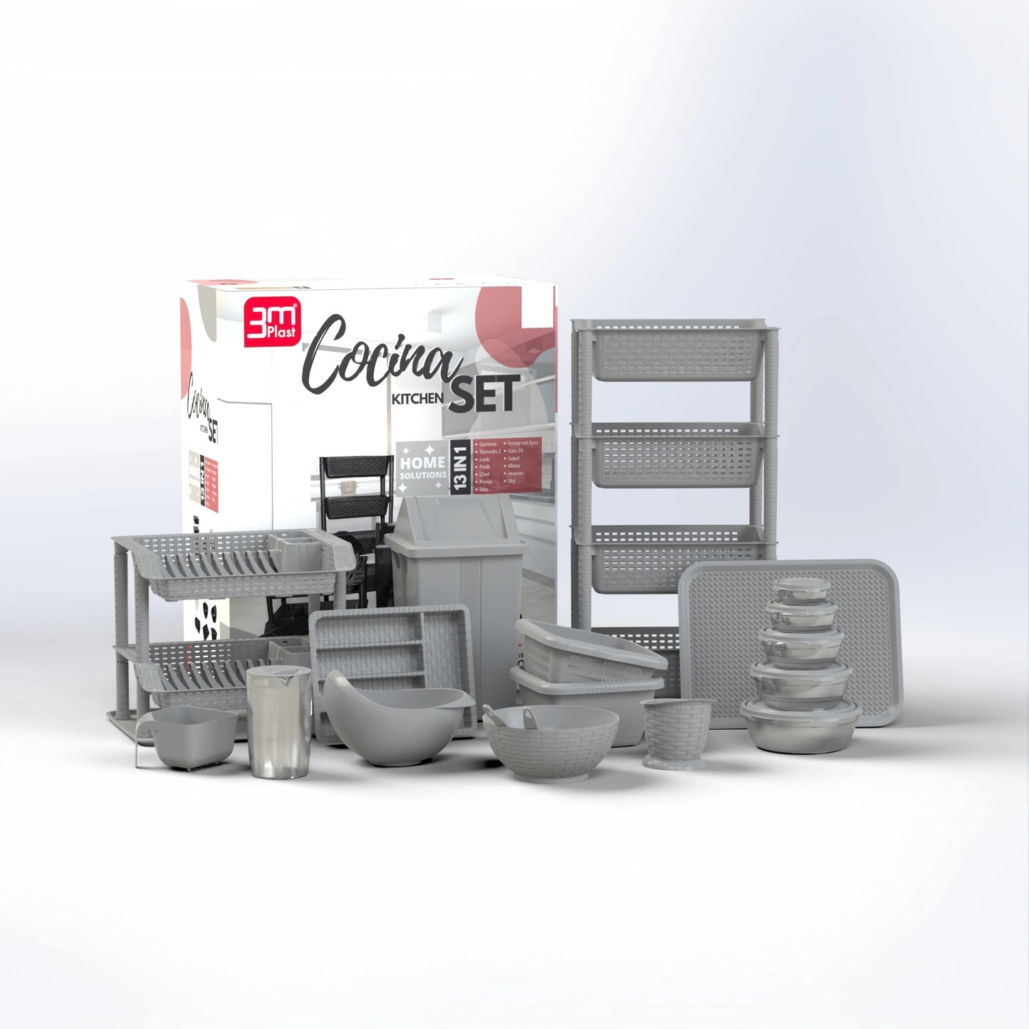 COCINA | 13PCS KITCHEN SET