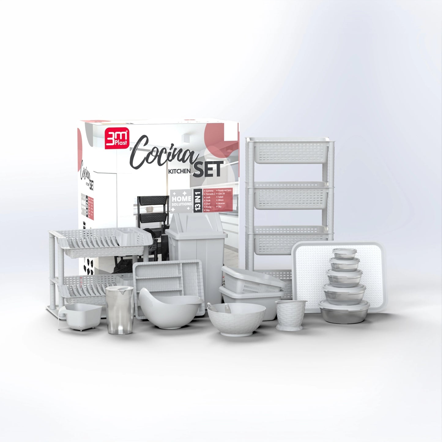 COCINA | 13PCS KITCHEN SET