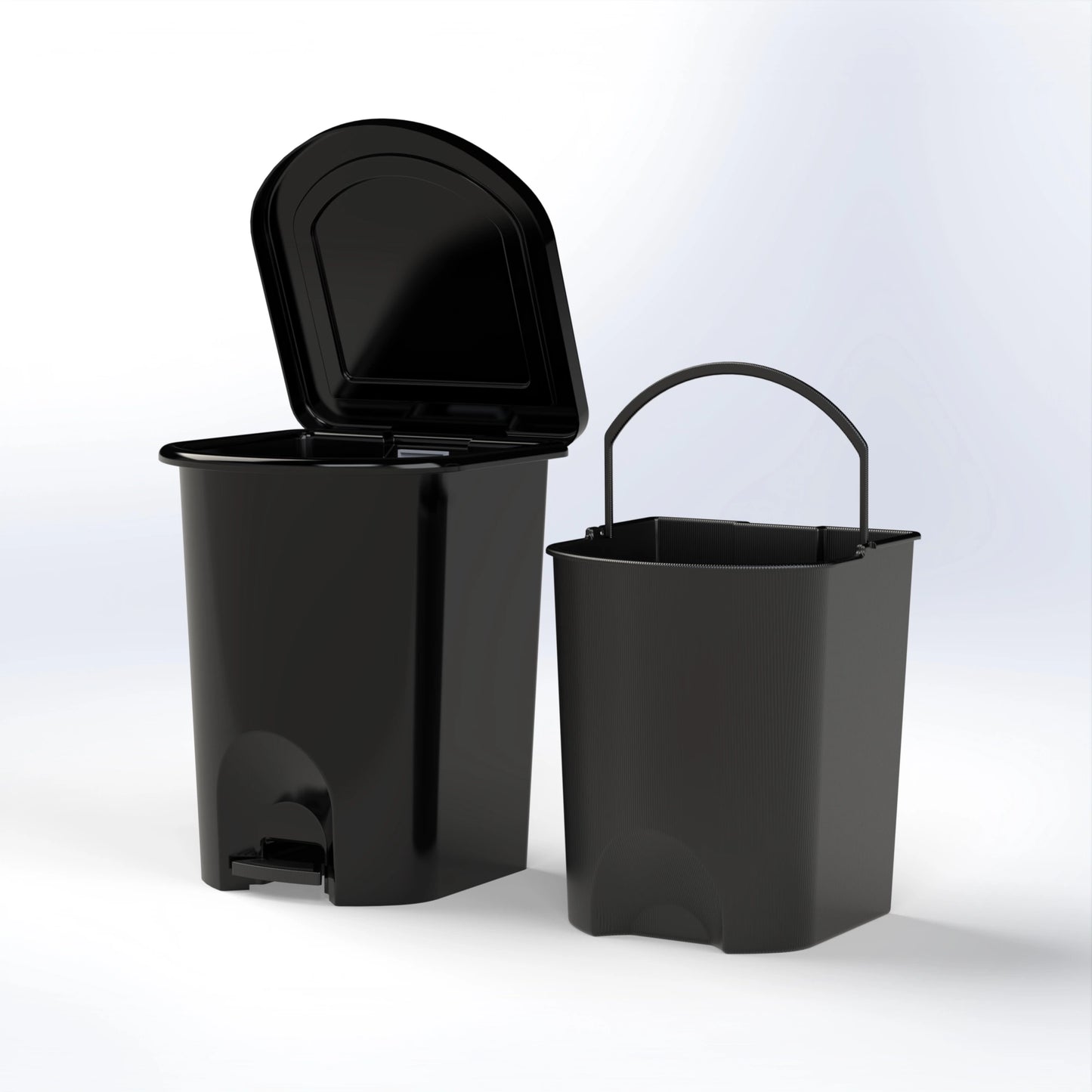 KEEP IN | DUSTBIN WITH PEDAL 10L