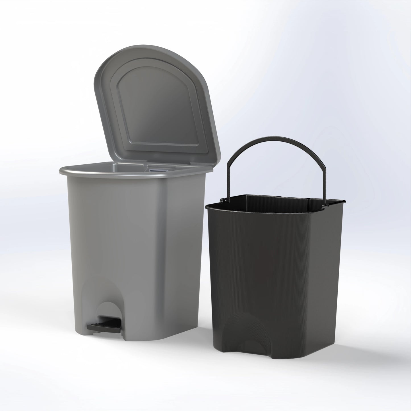 KEEP IN | DUSTBIN WITH PEDAL 10L