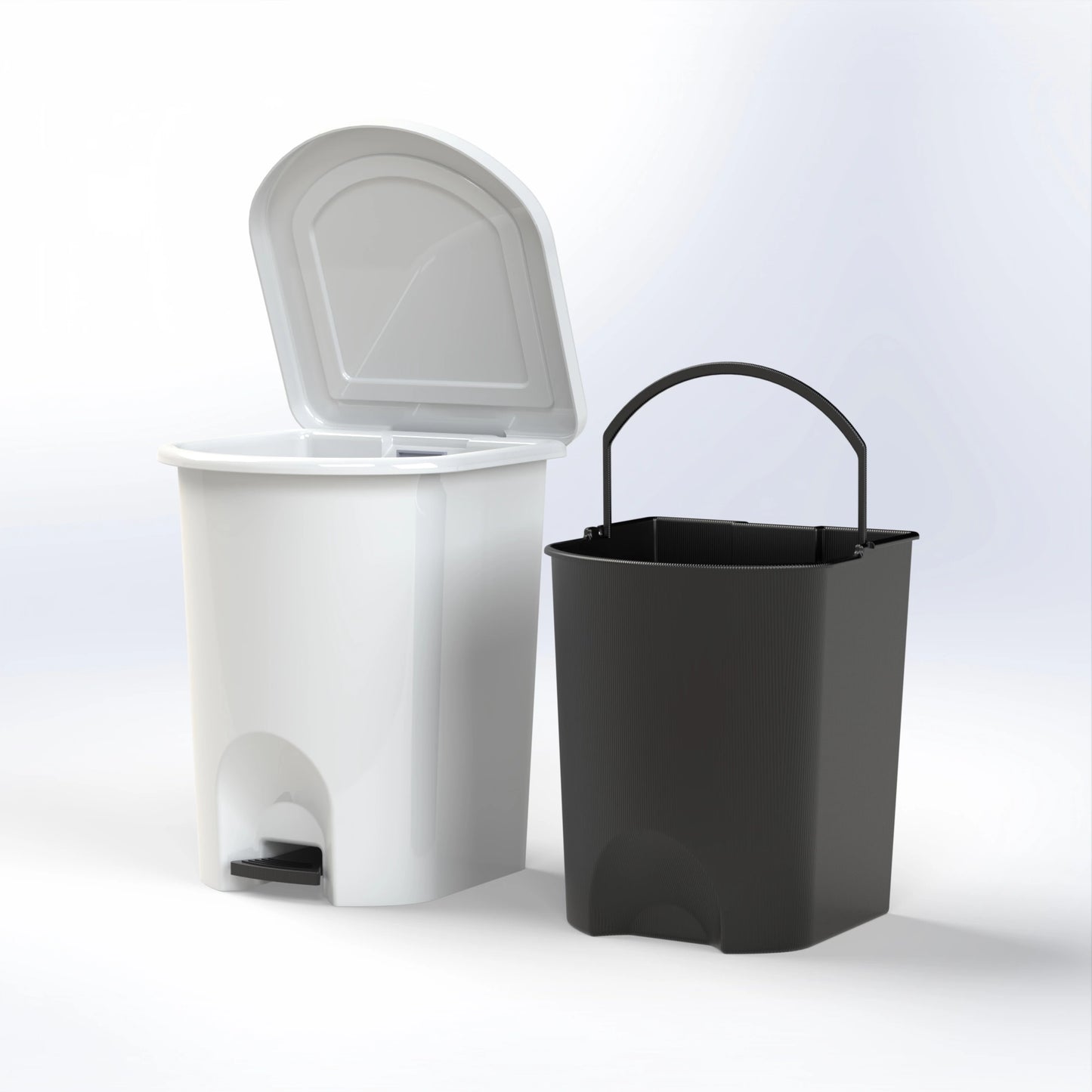 KEEP IN | DUSTBIN WITH PEDAL 10L