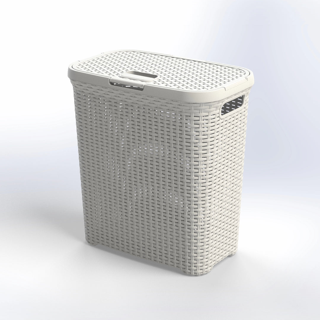 MAXI | RATTAN LAUNDRY BASKET WITH COVER