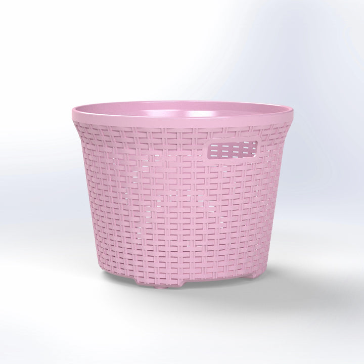 DIXIE | ROUND RATTAN LAUNDRY BASKET
