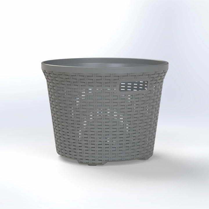 DIXIE | ROUND RATTAN LAUNDRY BASKET