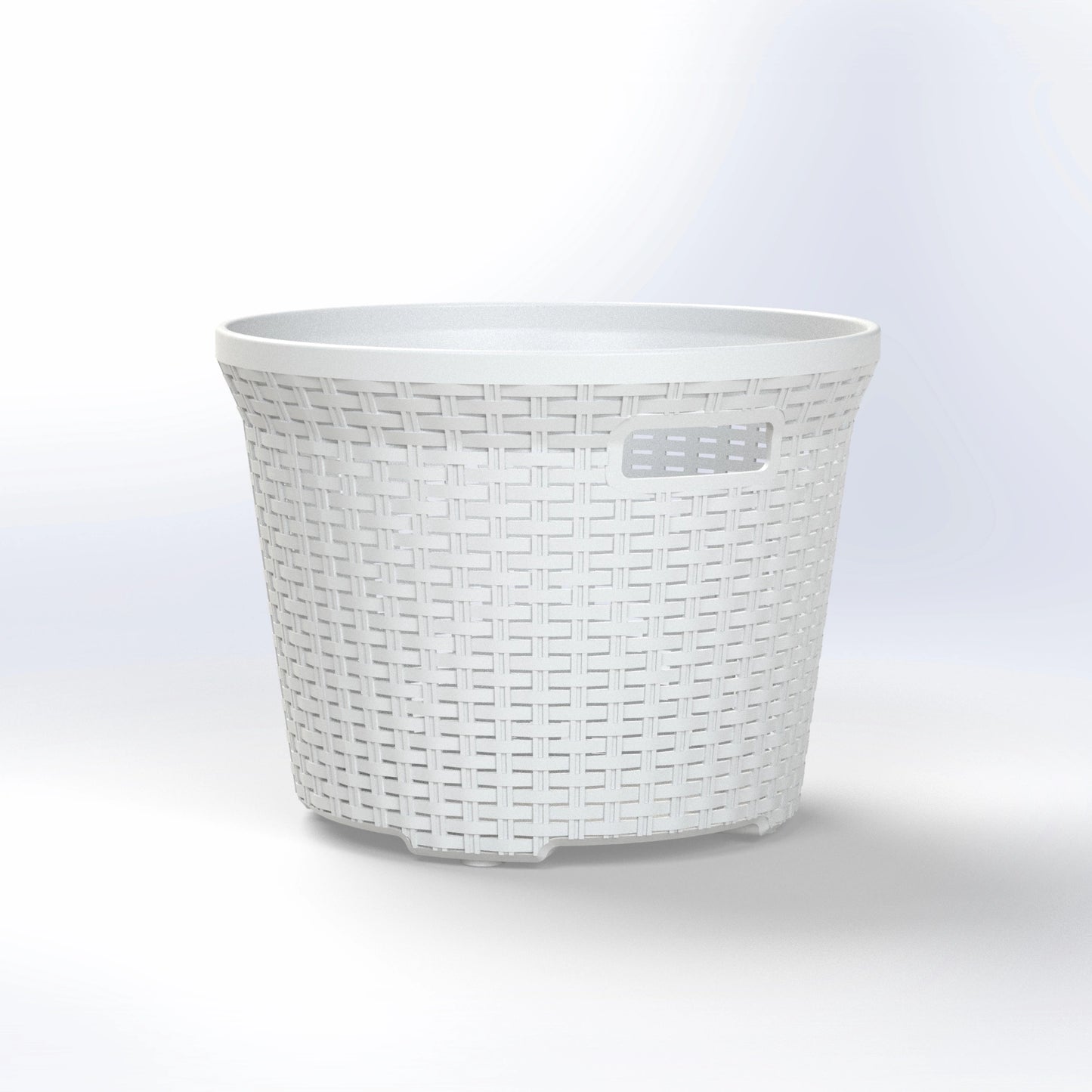 DIXIE | ROUND RATTAN LAUNDRY BASKET